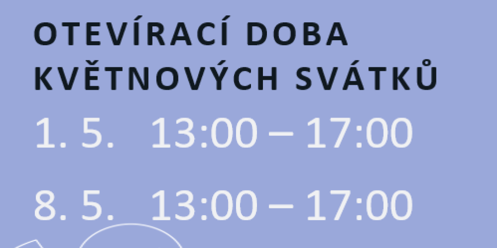 Otevírací doba květnových svátků